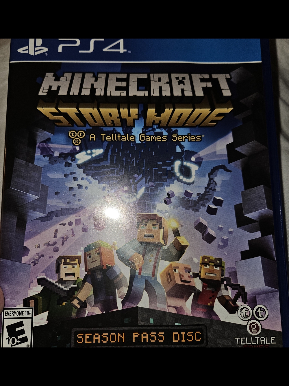 Minecraft: Story Mode - PS4 Season Pass Disc (Blue)